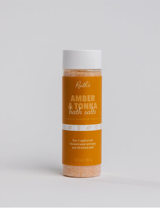 Amber & Tonka Bath Salt