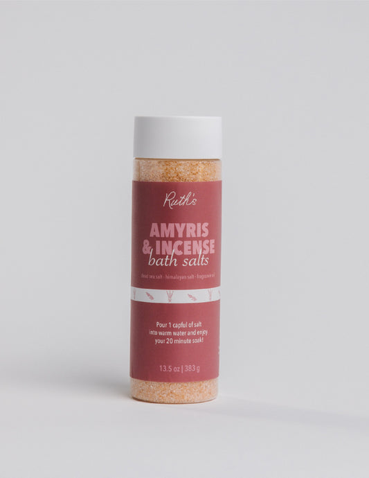 Amyris & Incense Bath Salts