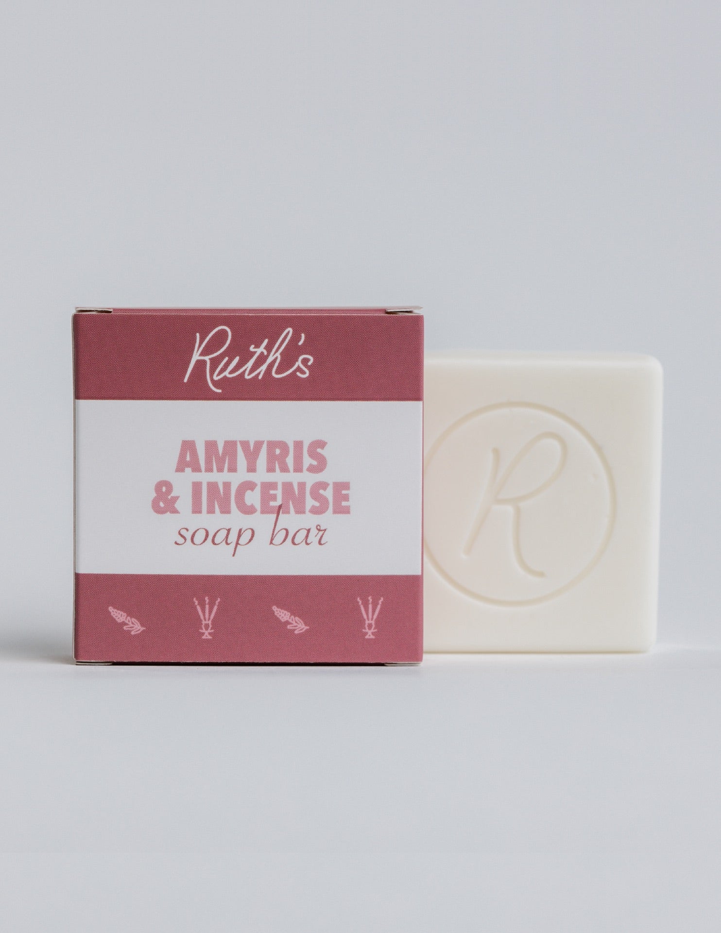 Amyris & Incense Soap Bar and box