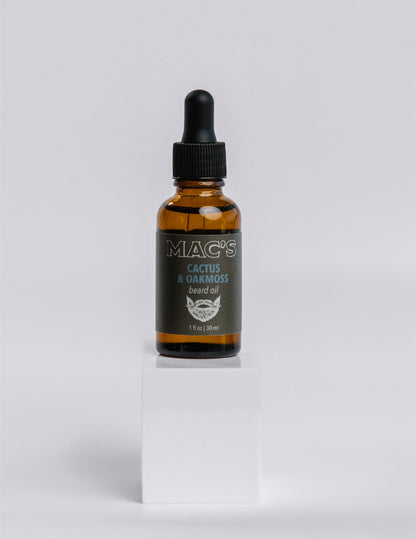 Cacus & Oakmoss Beard Oil