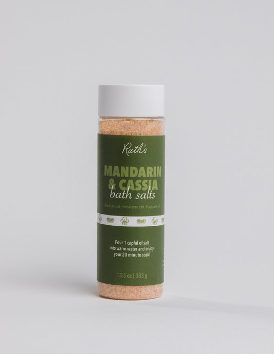Mandarin & Cassia Bath Salts