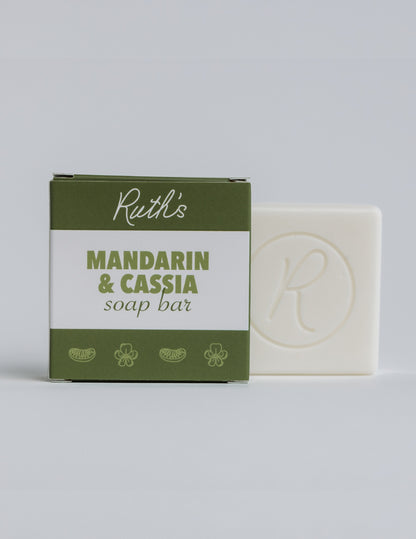 Mandarin & Cassia Soap Bar and box