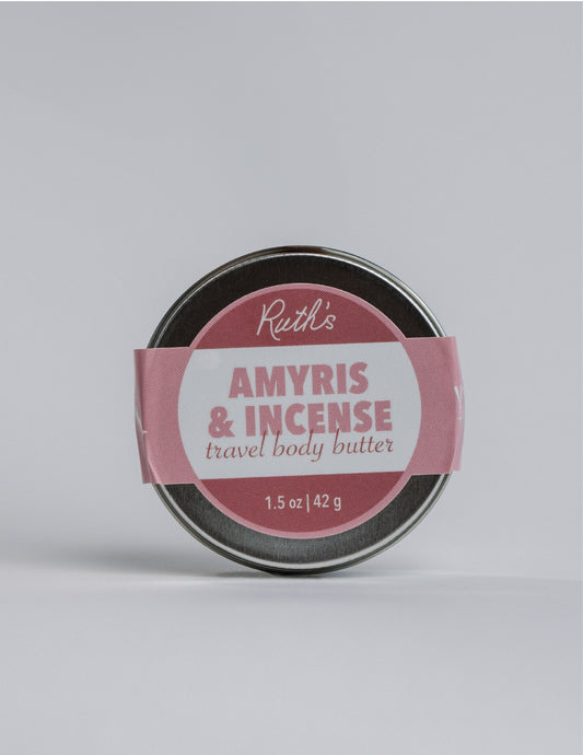 Amyris & Incense Travel Body Butter